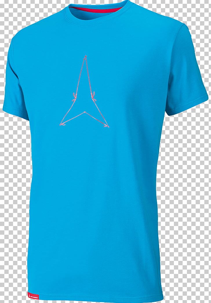 T-shirt Clothing Top Sleeve PNG, Clipart, Active Shirt, Aqua, Azure, Blue, Clothing Free PNG Download