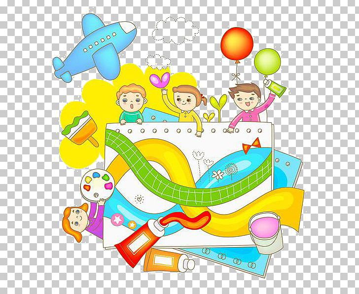 Cartoon Painting Drawing Illustration PNG, Clipart, Animation, Area, Artwork, Baby Toys, Balloon Free PNG Download