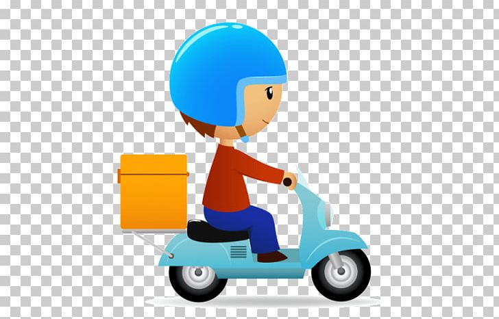 Pizza Delivery Graphics Take-out PNG, Clipart, Cartoon, Courier, Delivery, Electric Blue, Mode Of Transport Free PNG Download
