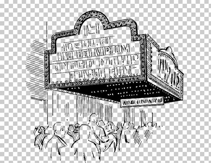 Cinema Black And White Theater Theatre PNG, Clipart, Architecture, Black And White, Brand, Cartoon, Cinema Free PNG Download