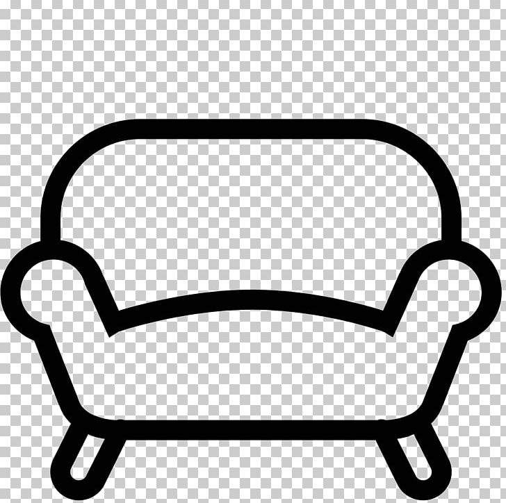 Computer Icons Icon Design Furniture Couch PNG, Clipart, Apartment, Black And White, Computer Icons, Couch, Crop Free PNG Download