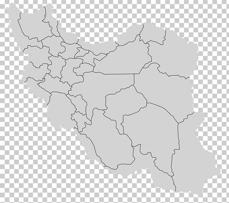 Counties Of Iran Blank Map Geography PNG, Clipart, Area, Atlas, Black And White, Blank, Blank Map Free PNG Download