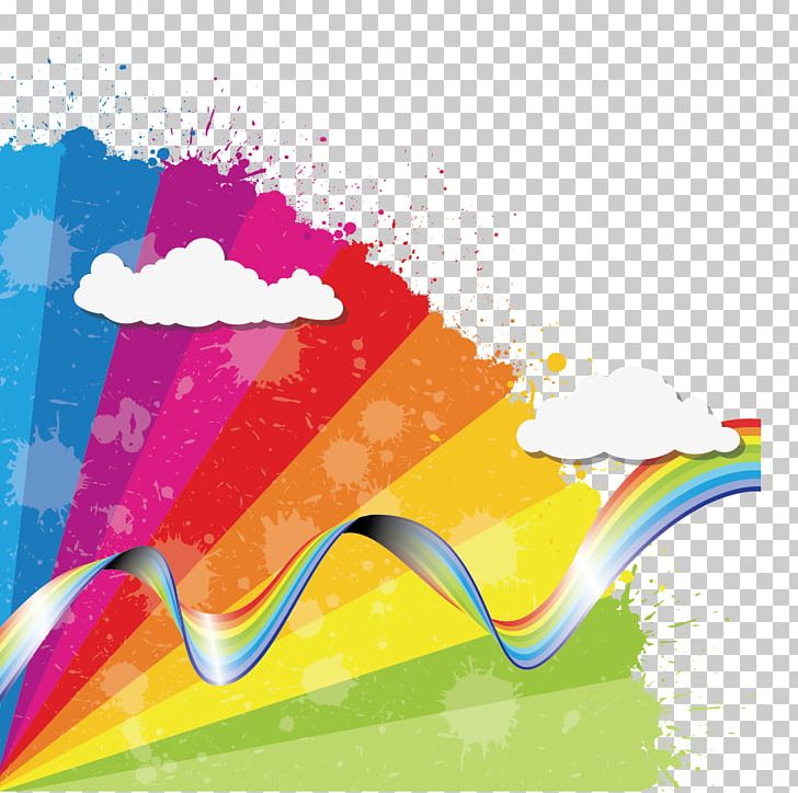 Rainbow Euclidean Cloud Icon PNG, Clipart, Art, Cloud, Cloud Computing, Color, Colored Ribbon Free PNG Download