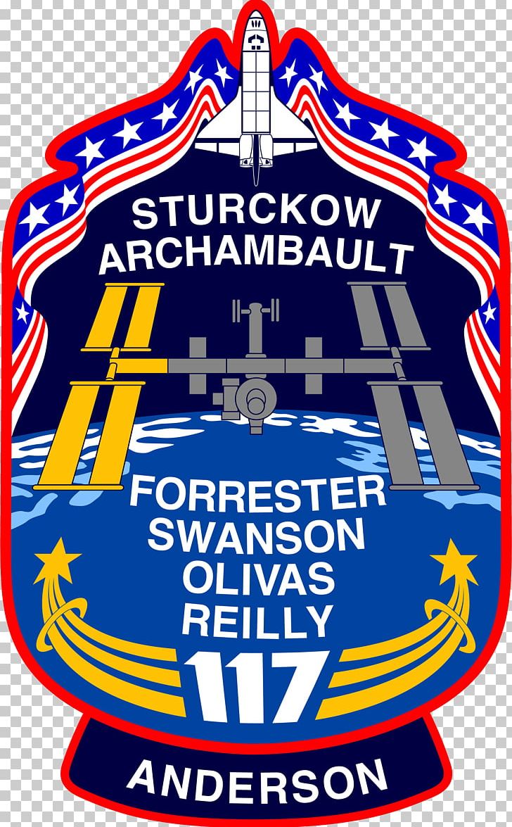 STS-117 International Space Station STS-112 Space Shuttle Atlantis PNG, Clipart, Area, Astronaut, Blue, Brand, Clayton Anderson Free PNG Download