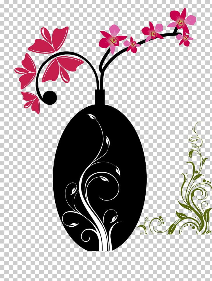 Vase Flower PNG, Clipart, Black, Black Vase, Bot, Branch, Circle Free PNG Download