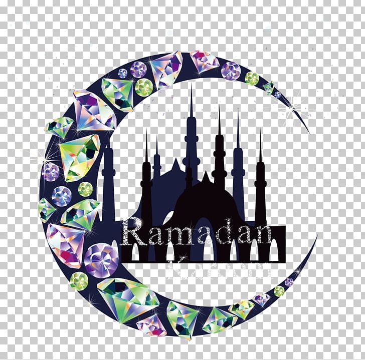 Diamond Moon Castle PNG, Clipart, Brand, Castle Silhouette, Castle Vector, Circle, Creative Advertising Free PNG Download