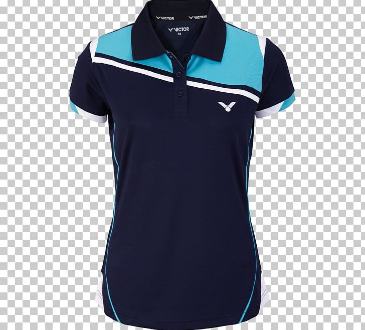 T-shirt Polo Shirt Clothing Badminton Blue PNG, Clipart, Active Shirt, Badminton, Black, Blue, Clothing Free PNG Download