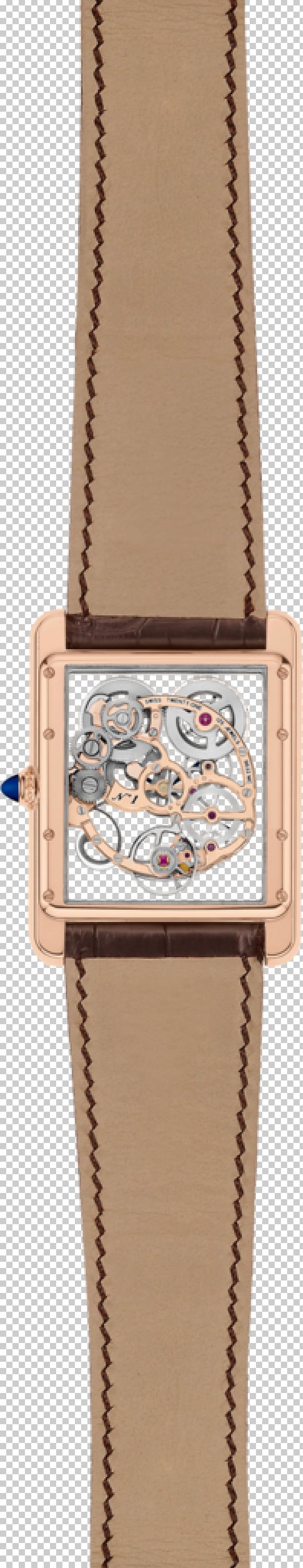 Watch Strap Metal PNG, Clipart, Accessories, Beige, Brown, Cartier, Cartier Tank Free PNG Download