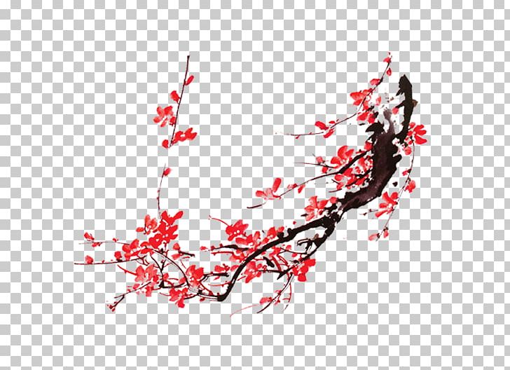 China Chinese Painting PNG, Clipart, Branch, Cdr, Cold, Computer Wallpaper, Decorative Arts Free PNG Download