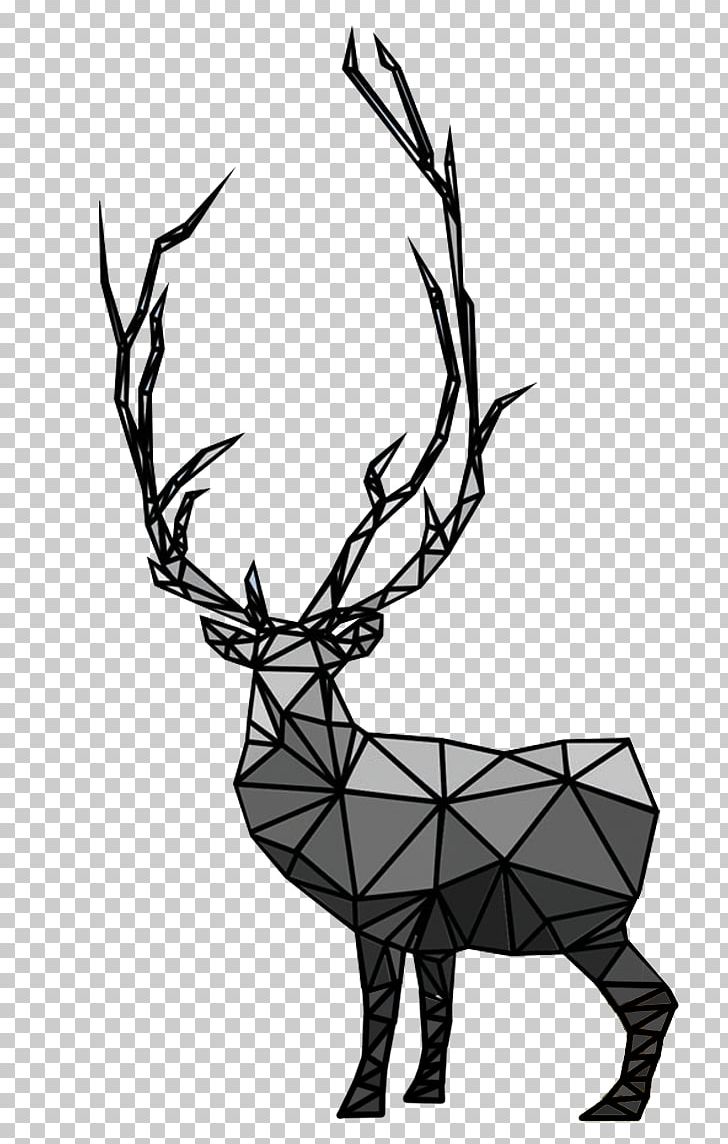 Reindeer Elk Antler Silhouette PNG, Clipart, Antler, Black And White, Breaks Texture, Cartoon, Deer Free PNG Download