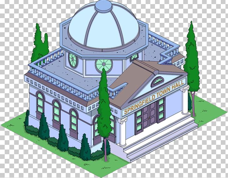 The Simpsons: Tapped Out Marge Simpson Springfield St Kilda Town Hall YouTube PNG, Clipart, Architecture, Building, City Hall, Electronics, Elevation Free PNG Download