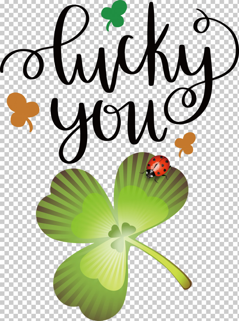Lucky You Lucky St Patricks Day PNG, Clipart, Cut Flowers, Floral Design, Flower, Flower Bouquet, Logo Free PNG Download