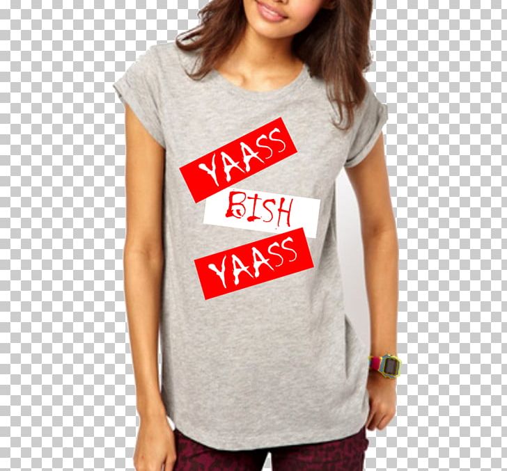 T-shirt Yasss Bish Sleeveless Shirt Shoulder PNG, Clipart, Clothing, Kendrick Lamar, Neck, Nicki Minaj, Outerwear Free PNG Download