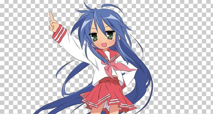 Konata Izumi Lucky Star Sailor Mercury Character Anime Png