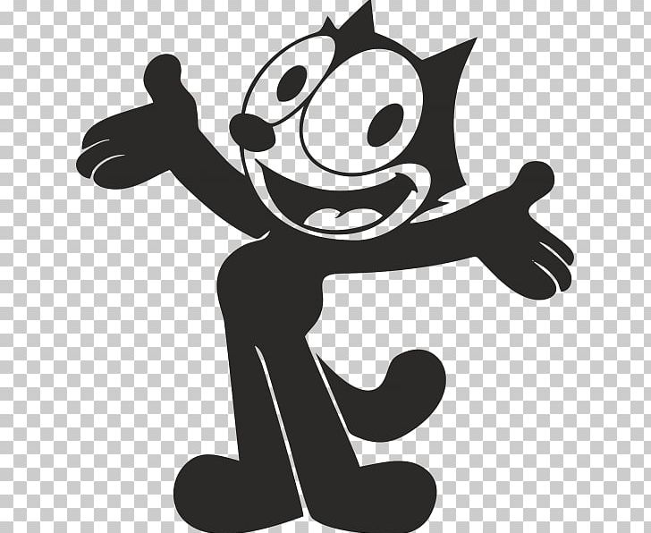 Felix The Cat Black Cat Animation Cartoon PNG, Clipart, Animals, Animated Cartoon, Animation, Art, Black And White Free PNG Download