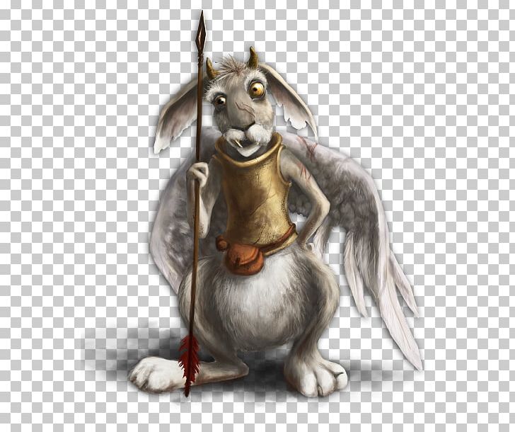 Rabbit Wolpertinger Hare Legendary Creature Mythology PNG, Clipart, Animals, Faun, Fictional Character, Hare, Horn Free PNG Download