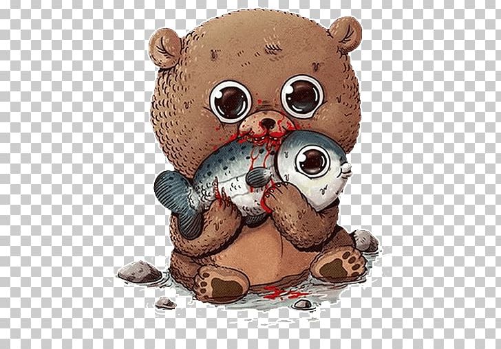 The Adorable Circle Of Life: Cutesy Creatures Doing What They Do Best Cuteness Eating Animal PNG, Clipart, Alex Solis, Animal, Animals, Bear, Cartoon Free PNG Download