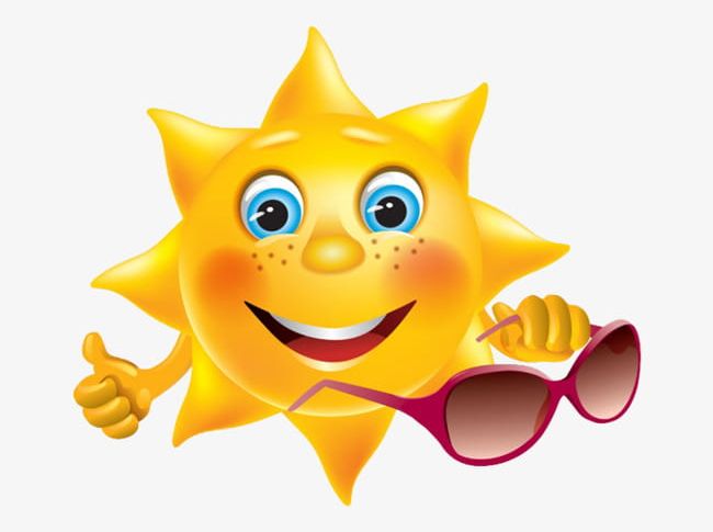 The Sun PNG, Clipart, Cartoon, Face, Fresh, Glasses, Hand Free PNG Download