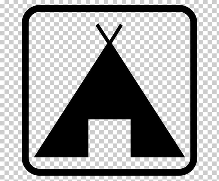 Campsite Camping Tent Outdoor Recreation PNG, Clipart, Angle, Area, Black, Black And White, Campervans Free PNG Download