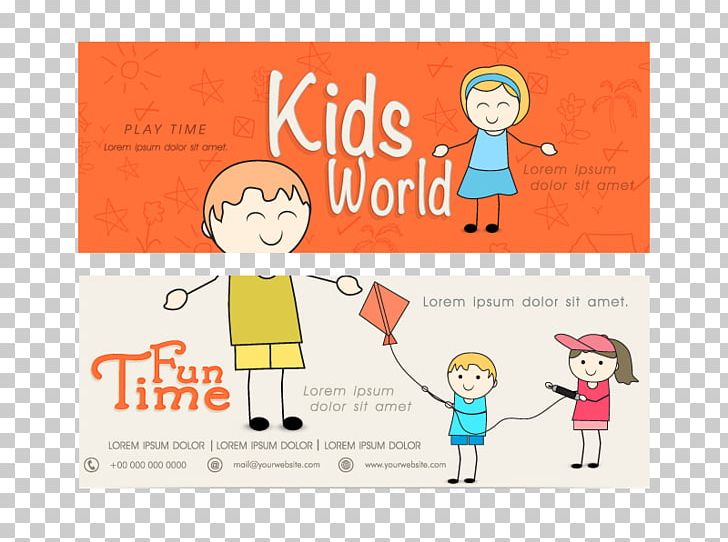 Children Painted Banner PNG, Clipart, Advertising, Art, Banner, Cartoon, Child Free PNG Download