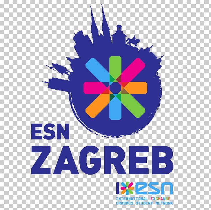 University Of Zagreb Erasmus Student Network Italia Erasmus Programme PNG, Clipart, Area, Artwork, Brand, Croatia, Education Free PNG Download