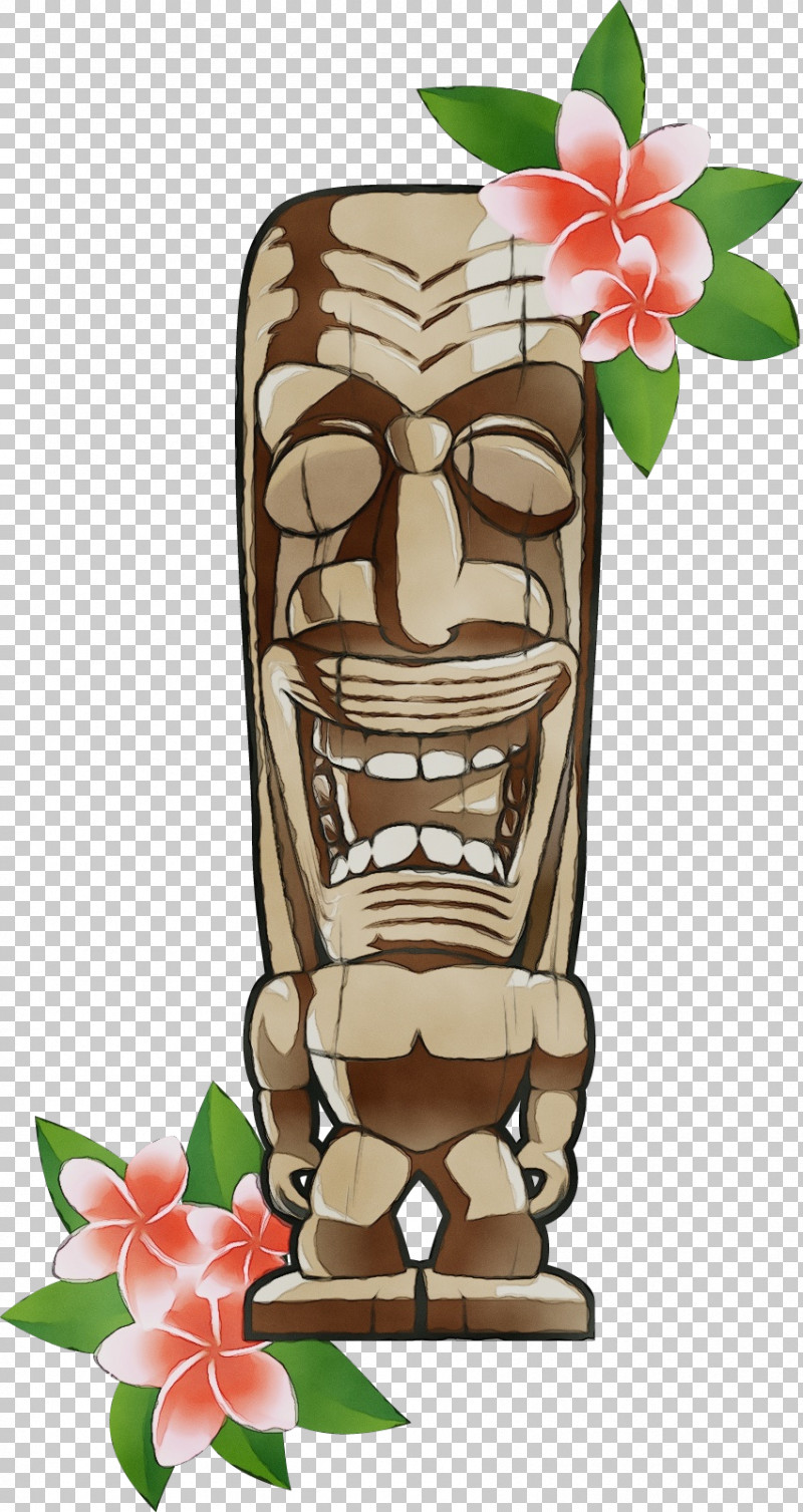 Cartoon Tiki Artifact Flowerpot PNG, Clipart, Artifact, Cartoon, Flowerpot, Paint, Tiki Free PNG Download