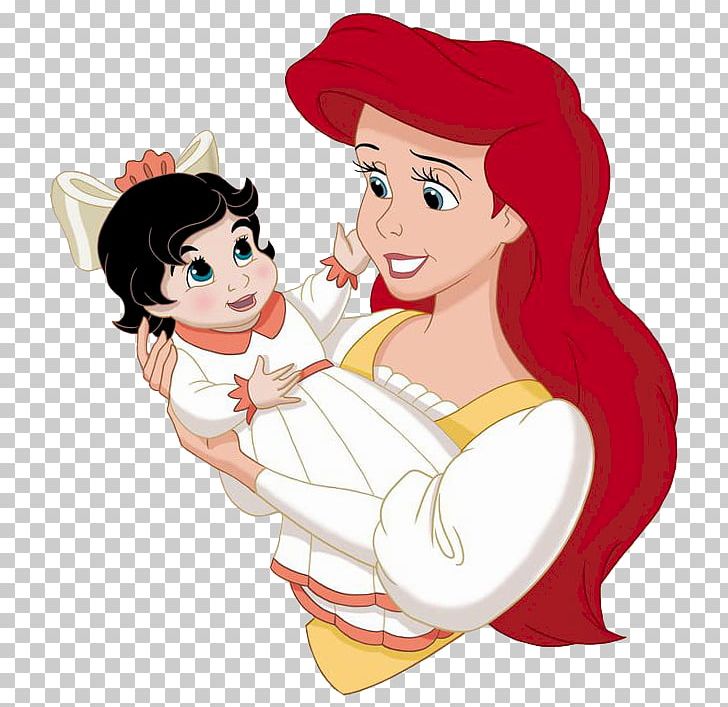 Ariel The Little Mermaid II: Return To The Sea Melody The Prince Sebastian PNG, Clipart, Art, Beauty, Cartoon, Cheek, Daughter Free PNG Download