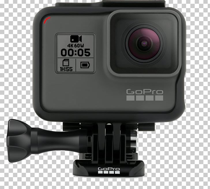 GoPro HERO6 Black Action Camera 4K Resolution PNG, Clipart, 4k Resolution, 1080p, Camera, Camera Accessory, Camera Lens Free PNG Download