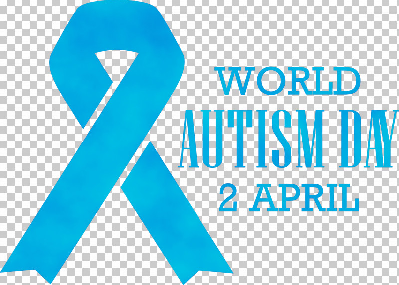 Turquoise Font Text Aqua Logo PNG, Clipart, Aqua, Autism Awareness Day, Autism Day, Azure, Electric Blue Free PNG Download