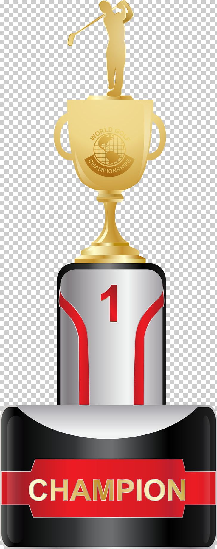 Golf Trophy PNG, Clipart, Adobe Illustrator, Award, Bottle, Cue, Cup Free PNG Download