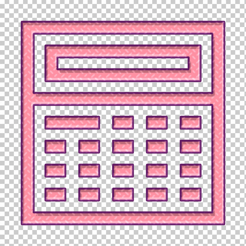 Calculator Icon Technological Icon Learning Icon PNG, Clipart, Calculator Icon, Learning Icon, Line, Pink, Rectangle Free PNG Download