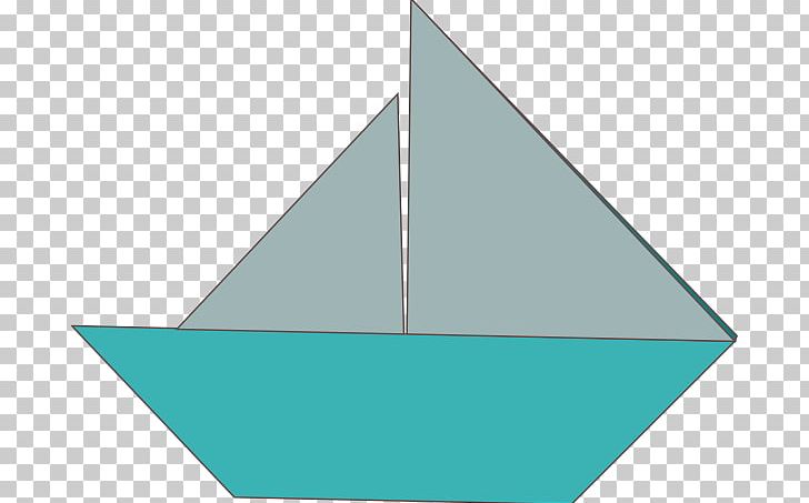 Paper Origami Sailboat PNG, Clipart, Angle, Aqua, Boat, Line, Line Art Free PNG Download