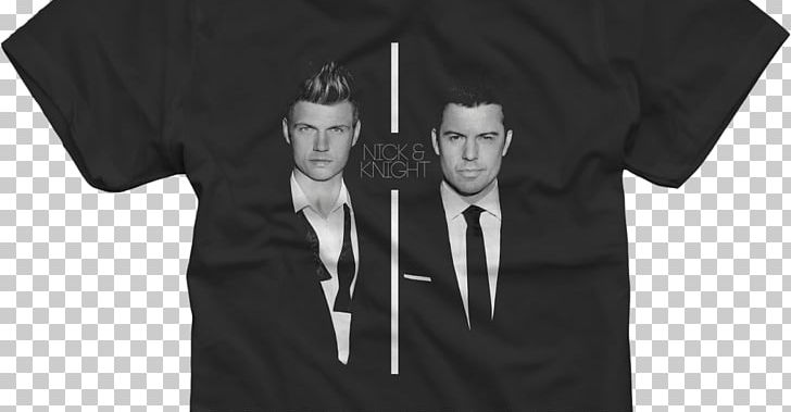 T-shirt Black Sleeve Tuxedo White PNG, Clipart, Backstreet Boys, Black, Black And White, Black M, Brand Free PNG Download