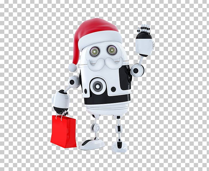 Santa Claus Robot Stock Photography Android Illustration PNG, Clipart, Android, Bag, Bags, Christma, Christmas Card Free PNG Download