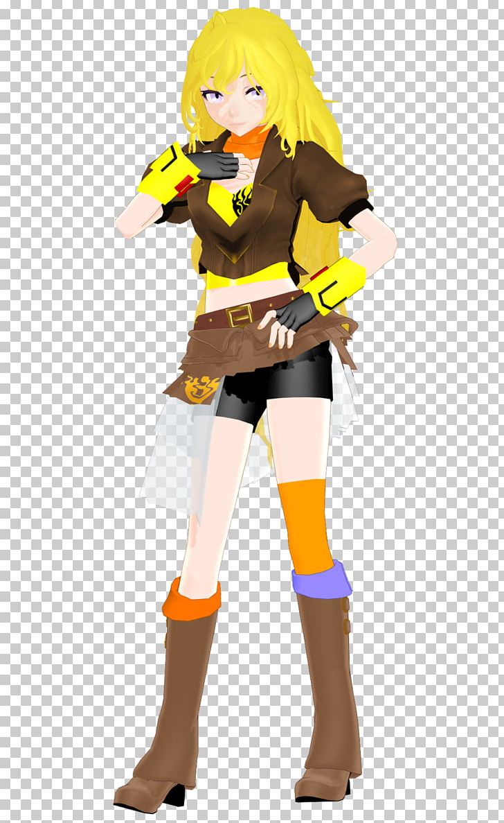 Yang Xiao Long Nora Valkyrie Model MikuMikuDance Hatsune Miku PNG, Clipart, Action Figure, Anime, Art, Bikini, Cartoon Free PNG Download