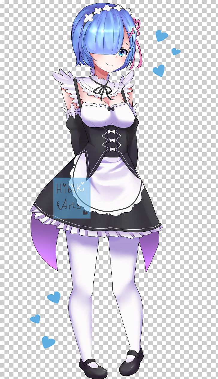 Anime Re:Zero − Starting Life In Another World Fan Art Character PNG, Clipart, Anime, Art, Artist, Black Hair, Character Free PNG Download