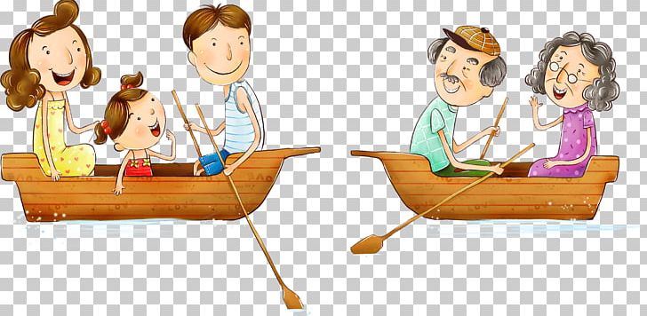 Family Cartoon Illustration PNG, Clipart, Boating, Cartoon, Child, Communication, Conversation Free PNG Download