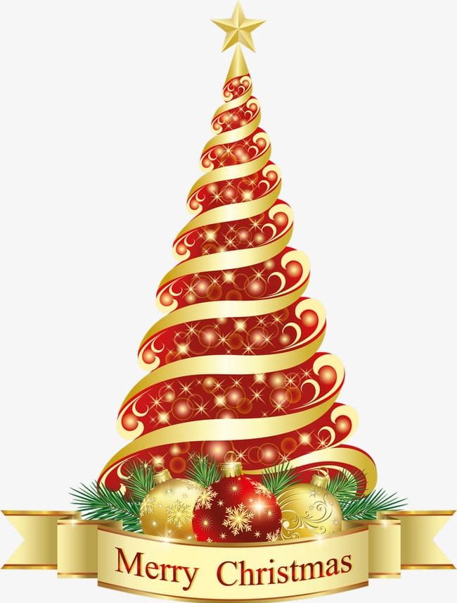 Gold Ribbon Wrapped Christmas Tree PNG, Clipart, Christmas, Christmas Clipart, Christmas Clipart, Christmas Tree, Gold Clipart Free PNG Download
