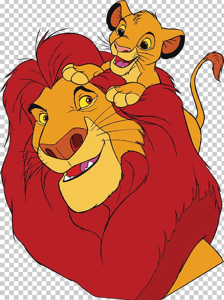 Simba Mufasa Scar Shenzi Lion PNG, Clipart, Animation, Art, Big Cats, Carnivoran, Cartoon Free PNG Download