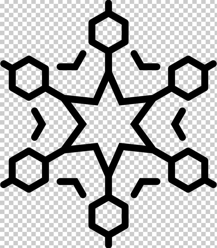 Snowflake Hexagon Symbol Computer Icons PNG, Clipart, Black And White, Computer Icons, Download, Drawing, Geometry Free PNG Download