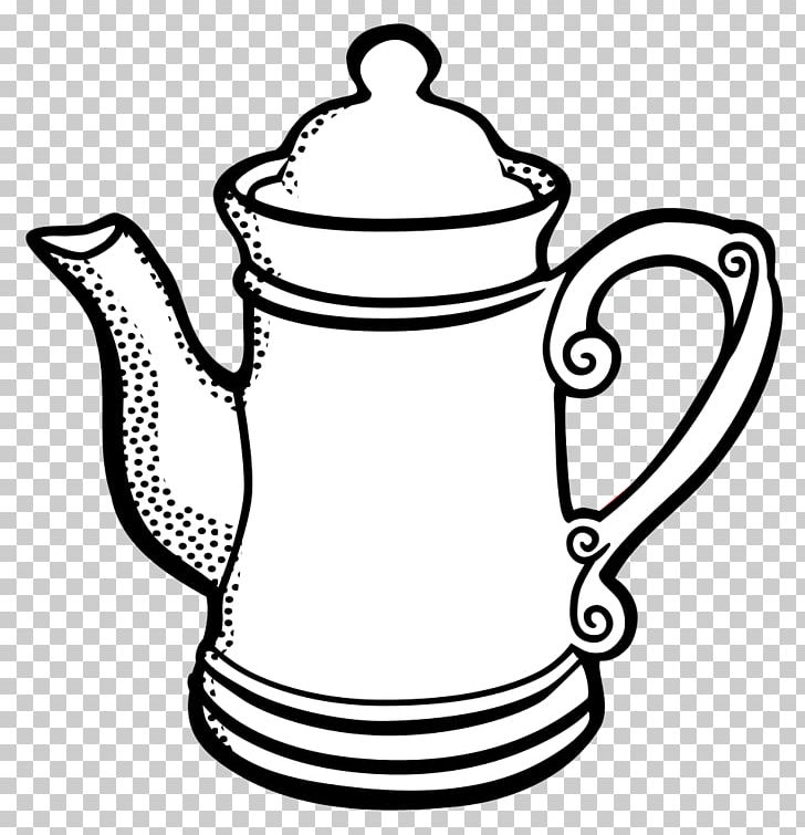 Tea PNG, Clipart, Artwork, Black And White, Coffee Pot, Computer Icons, Cup Free PNG Download
