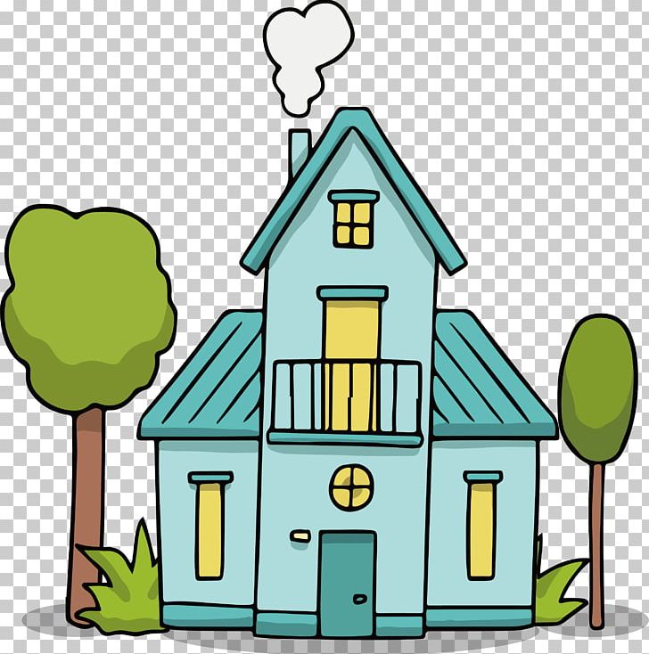House Drawing Euclidean PNG, Clipart, Area, Artwork, Background Green, Blue, Blue Background Free PNG Download