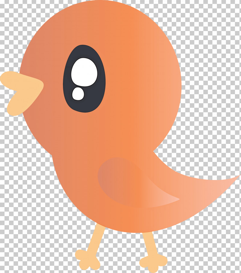 Orange PNG, Clipart, Beak, Bird, Cartoon, Cartoon Bird, Cute Bird Free PNG Download