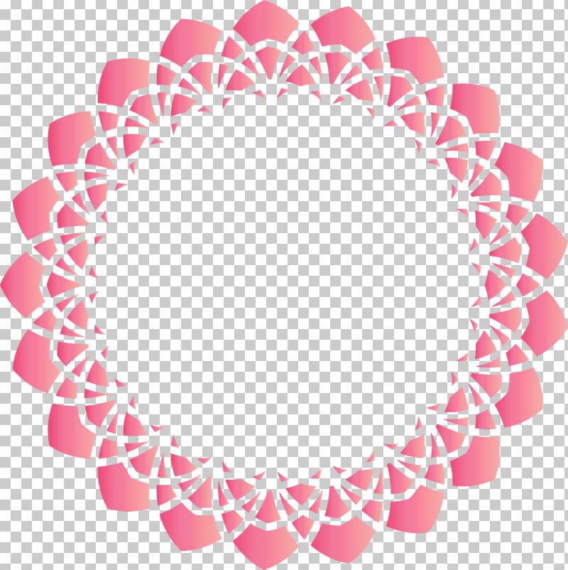 Pink Doily Circle Textile Linens PNG, Clipart, Circle, Circle Frame, Doily, Linens, Magenta Free PNG Download