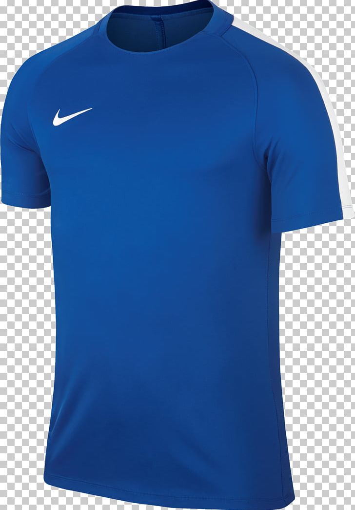 T-shirt Sleeve Shoulder Nike PNG, Clipart, Active Shirt, Blue, Clothing, Cobalt Blue, Electric Blue Free PNG Download