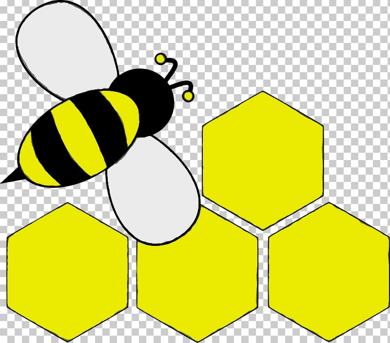 Honey Bee Bees Drawing Pencil Cartoon PNG, Clipart, Angle, Bees, Cartoon, Drawing, Honey Free PNG Download