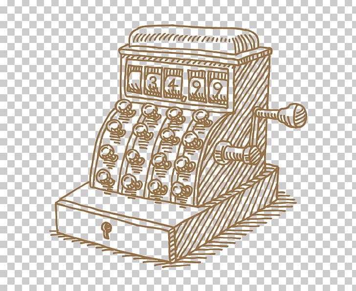 Cash Register Money Business PNG, Clipart, Black And White, Business, Cash Register, Drawing, Line Free PNG Download