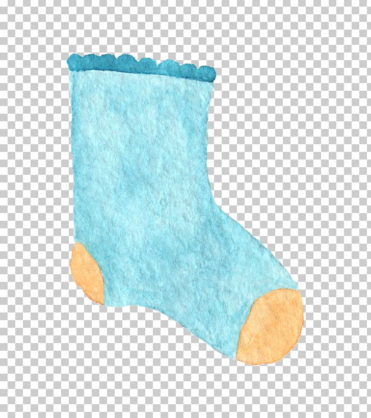 Sock Blue Child PNG, Clipart, Aqua, Baby, Baby Product, Blue, Blue Abstract Free PNG Download