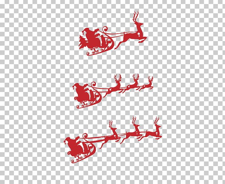 Santa Claus Deer Christmas Gift PNG, Clipart, Christmas Frame, Christmas Lights, Christmas Vector, Deer, Driving Free PNG Download