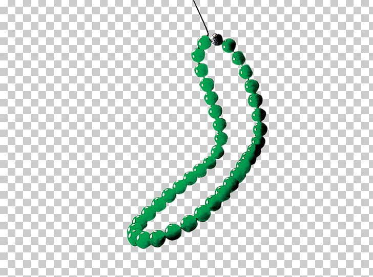 Bead Necklace Jewellery Pearl PNG, Clipart, Animation, Background Green, Bead, Body Jewelry, Bracelet Free PNG Download